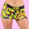 PSD Psycho Smiles Boy Shorts -Rave Wonderland Shop SadswimxRWECOMM06.28.23 95