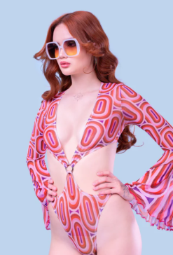 Badinka Pretty Odd Mesh Ring Bodysuit -Rave Wonderland Shop Screenshot 655