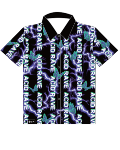 Acid Rave Hawaiian Shirt -Rave Wonderland Shop acid