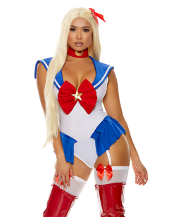 Forplay 3pc Anime Sailor Costume -Rave Wonderland Shop moon