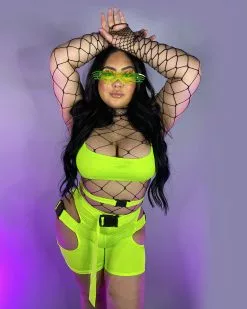 Green Intergalactic Domination 2pc Set