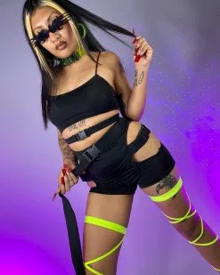 Black Intergalactic Domination 2pc Set -Rave Wonderland Shop p16 2d416f65 d1e1 49ee b25f 591cbbfd161f
